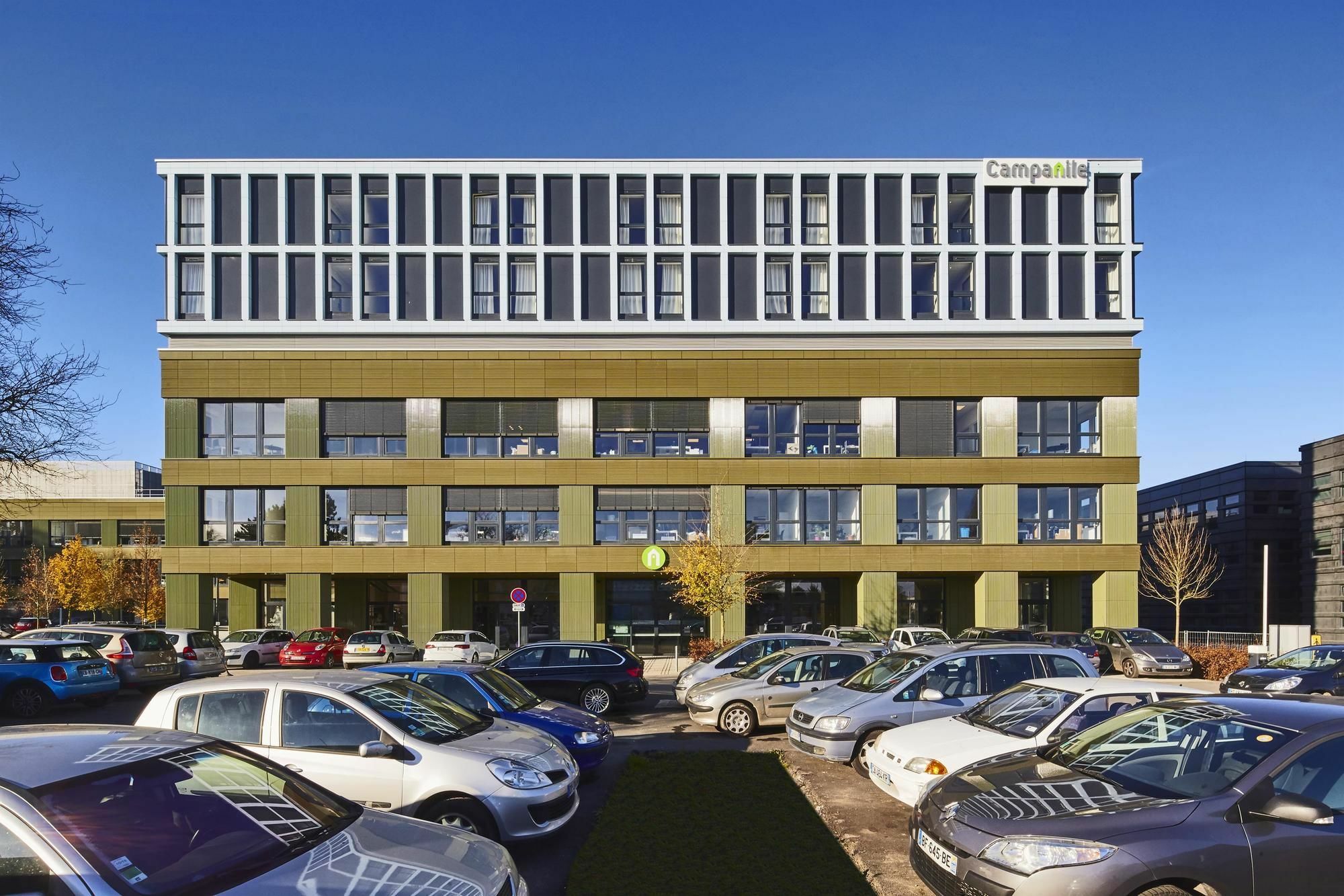 Отель Campanile Paris Sud Saclay- Gif Sur Yvette Джаниколо Экстерьер фото